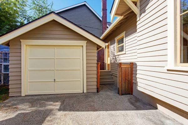 Garage Siding Replacement in Glenview