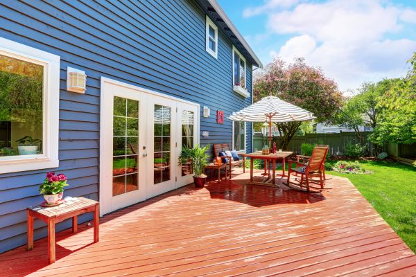 Blue Siding Installation in Glenview