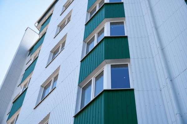 Corrugated Metal Siding Repair in Glenview